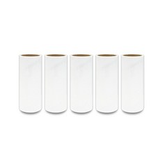 Econer 折疊式除塵滾筒補充膠帶, 5個