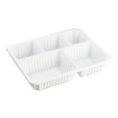 일회용 실링용기 YS 23194-5A 화이트, 1개입, 300개