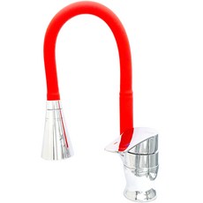 廚房水槽單孔水龍頭 OV1-770 紅色, 1個