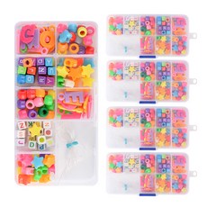 BlueMato 矩形珠 6 + 9 隔層塑料外殼 130 x 65 毫米, 8種, 5套