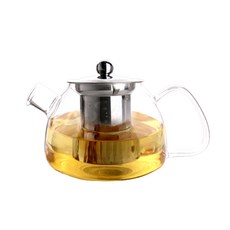TEAUS 티어스 유리 스텐 거름망 티포트 TS 02, 800ml