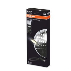 오스람 차량용 LED 다기능 독서등 Copilot USB, 혼합색상, 1개, 전차종