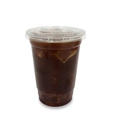 Togo Pack 透明PET冰杯+平蓋, 545ml, 1套