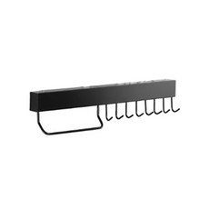 GUNU 스테인레스 칼보관 스토리지 선반 50cm, 블랙, 1개