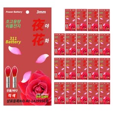 Don Quixote 之夜故事電子化學紅王滴, 20個