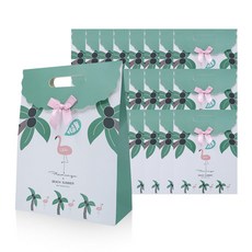 Lead home 棕櫚樹印花紙提袋 24入, 單色