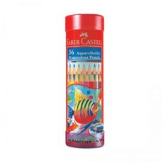 FABER-CASTELL 輝柏 圓罐裝彩色鉛筆, 36色, 36色