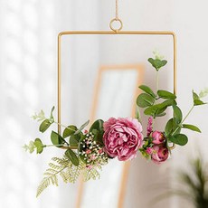 丹寧藝術金戒指花人造花李斯廣場03 ZSP007, 混色