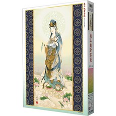 APPLEONE 蓮花觀音菩薩拼圖AO1000-850, 1000片, 混色