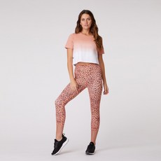 L'URV 女款時尚漸層短版T恤