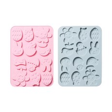 Owen冰塊模具 B104 2件組, 混色, 1套