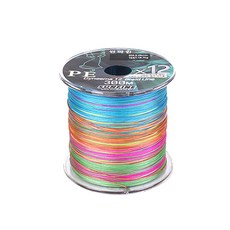 SUNFINE 5色 12股 釣線 300m, 混合色