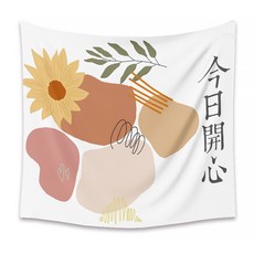 Alleophom 居家裝飾感性掛毯織物海報, Type1