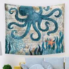 Alleophom 質感風景畫掛毯, Type19