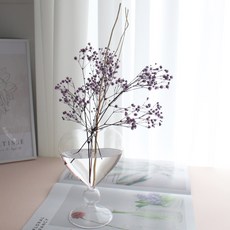 MORIANN 心形玻璃精油擴香 紫色+提袋, 100ml, 1組, Flower Lady Fragrance