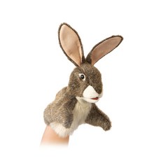 FOLKMANIS 豪華手偶小野兔, 1個