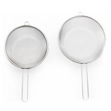 不鏽鋼撈勺+ 密網油撈勺 M號, 單色, 1套