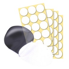 DADA 高強度雙面膠帶 圓形 20mm 厚度1mm, 透明, 60個