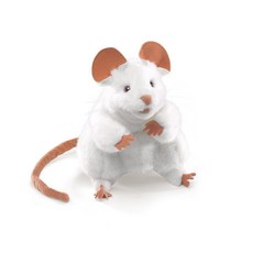 FOLKMANIS 豪華手偶白鼠, 1個