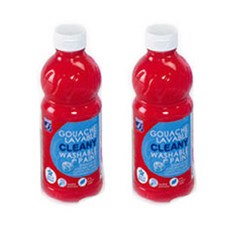 LEFRANC&BOURGEOIS 可水洗水粉紅 2p, 500毫升