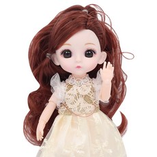 아카라치 사리엘 구체관절인형, 16cm, 신디, 1개
