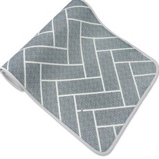 삼바텍 3D 에어메쉬 통풍매트 헤링본, 혼합색상