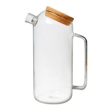 耐熱玻璃茶壺水瓶, 1500ml, 1個