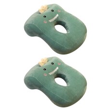 造型簍空午睡枕 2入, 恐龍款