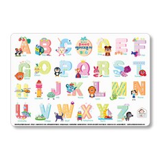 moms board 英語大寫字母磁鐵拼圖, 1組, 26個