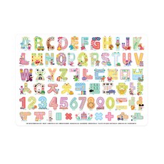 moms board 韓文字母+樹字磁鐵組, 1組, 65個