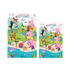 moms board 三隻小豬磁鐵組, 1組, 21個