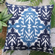 Rainbow House 大馬士革抱枕套