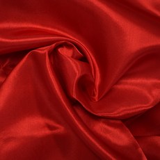 緞面寬幅布料, 紅色的
