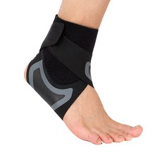 GUNU 익사이팅 가압방지 발목보호밴드 좌우세트 블랙그레이, 1세트