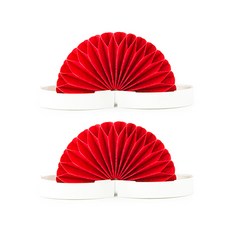 nanum Love Pot小型仙人掌造型環保加濕器 紅色, 2個