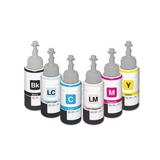 Tonerpia 愛普生 T673100/T673200/T673300/T673400/T673500/T673600 相容填充墨水 6色套組, 6色, 1套