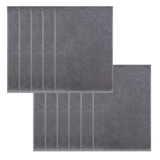 Songwol 松月 純色抹布30灰色, 11個