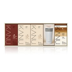 맥심 카누 라떼 세트 5-2호, 라떼 + 티라미수 라떼 + 바닐라 라떼 2p + 텀블러, 1세트