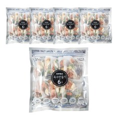 날파람 자연재료 육수만들기 6가지 엄선재료 다시팩, 150g, 5개