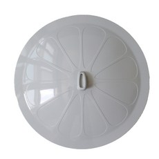 Cherry House 韓國製粉彩矽膠平底鍋蓋 灰色, 320 x 320 x 65 毫米, 1個, 32cm