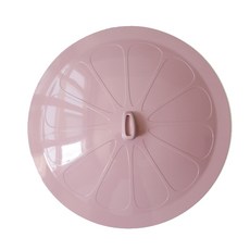 Cherry House 韓國製粉彩矽膠平底鍋蓋 粉紅色, 320 x 320 x 65 毫米, 1個, 32cm