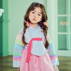 예닮 여아용 예하민 한복 세트