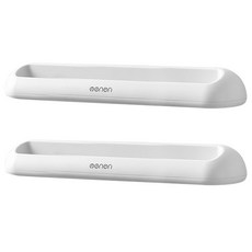 마켓피오 욕실슬리퍼 정리랙 1개걸이, 화이트, 2개