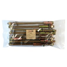 Ino五金 混凝土套裝錨栓 1/2 250mm 原色 1099, 8個