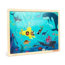 TOPBRIGHT 特寶兒 學習拼圖 深海探險, 1套, 100件