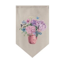 Kei Living Home花卉亮點魔鬼氈型窗簾, 類型 6