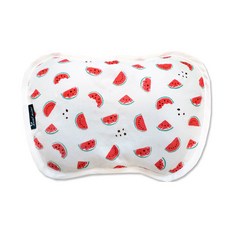 aunt mimi 防扁頭枕, 西瓜款(人造纖維), 1入