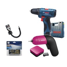 보쉬 GSR 10.8V-13 10.8V 충전드릴 + IXO6 콤보패키지, 1세트
