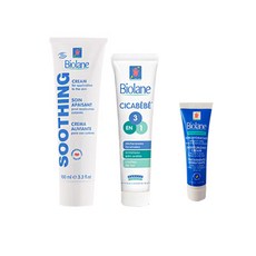 Biolane 法貝兒 Cicabebe 舒緩霜 40ml+舒緩霜 100ml+屁屁霜 15ml, 1組