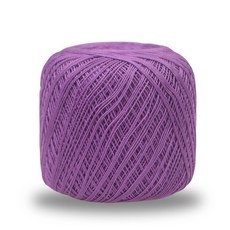 미소털실 파이스타 레이스 뜨개실 50g, 65 바이올렛, 1개